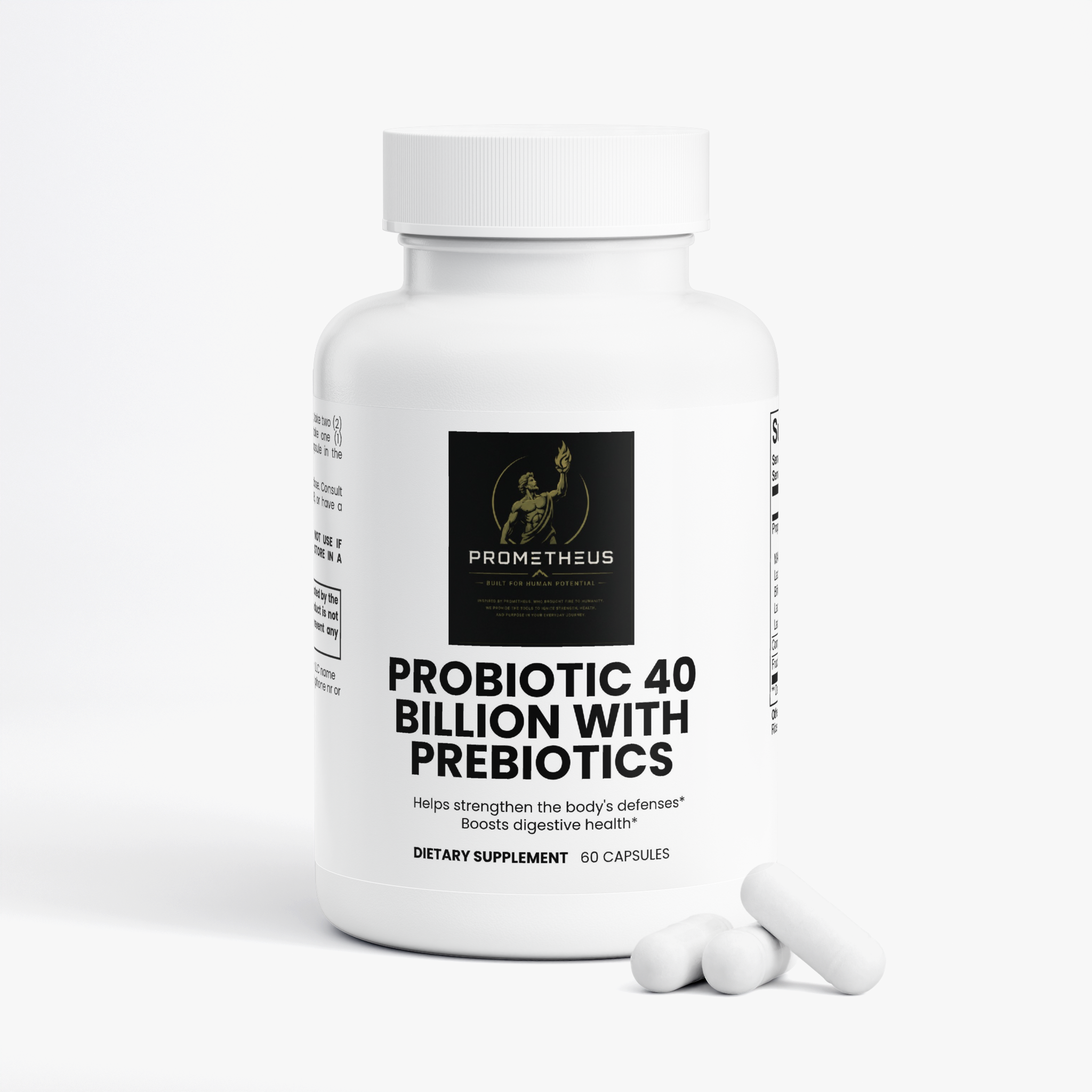 Probiotic 40 Billion with Prebiotics