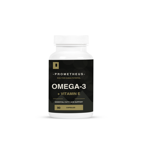 Omega-3 + Vitamin E – 90 Capsules