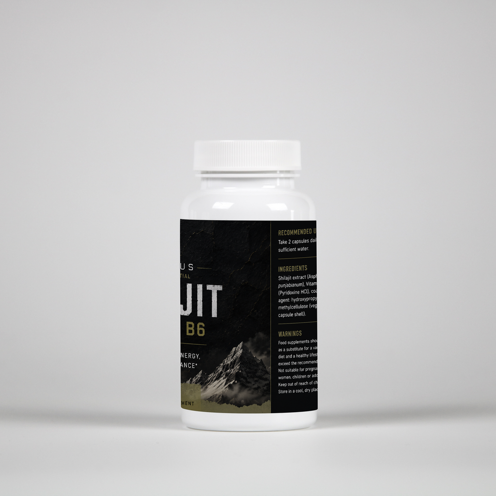 Shilajit + Vitamin B6 - 60 Capsules