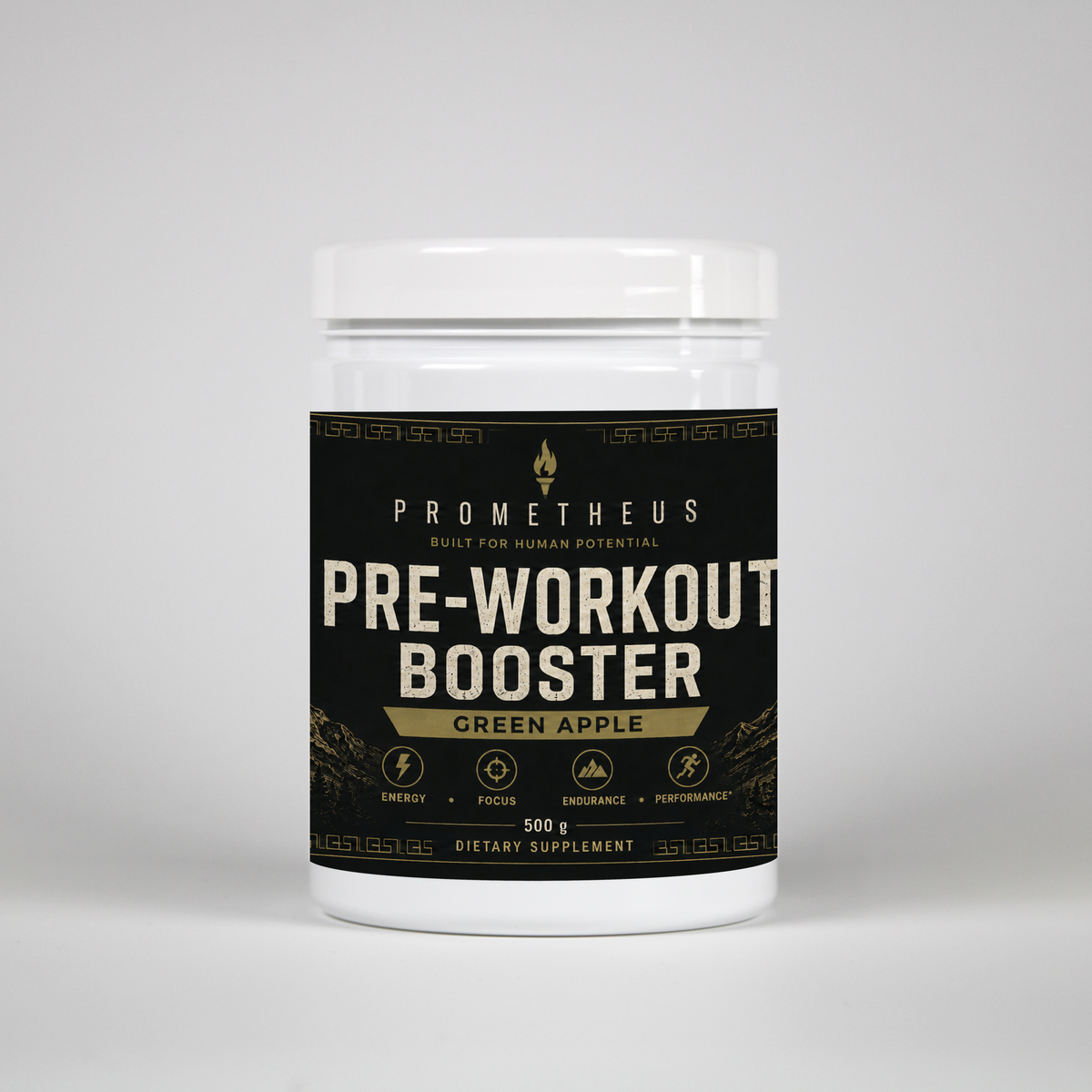 Pre-Workout Booster Green Apple - 500g