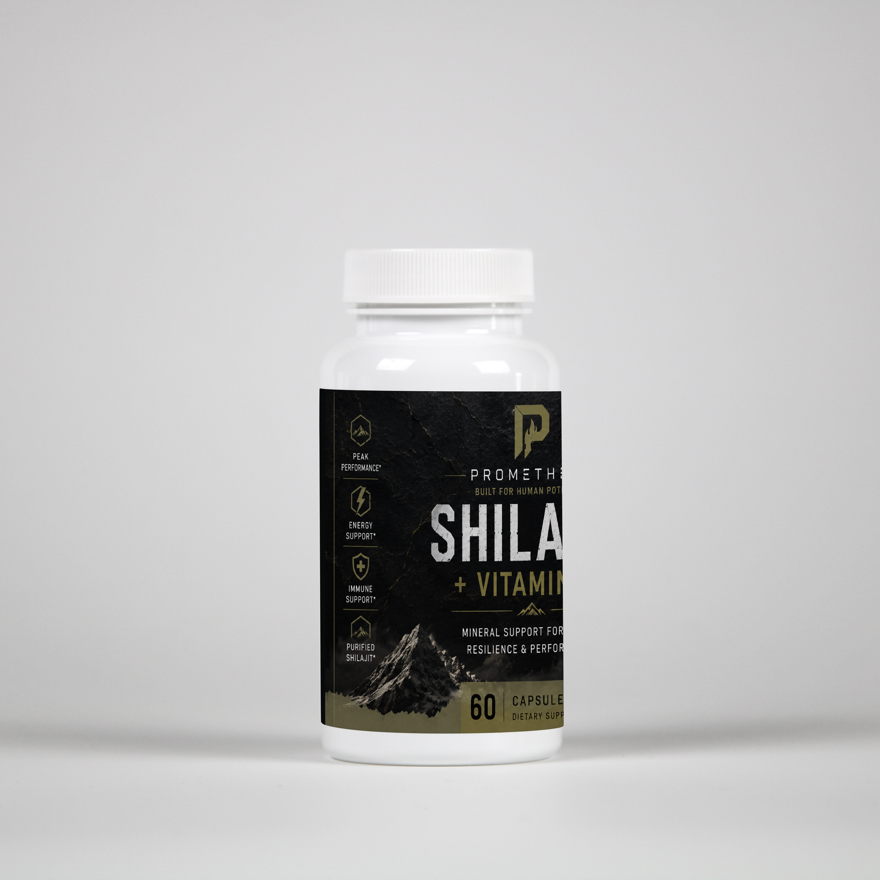 Shilajit + Vitamin B6 - 60 Capsules