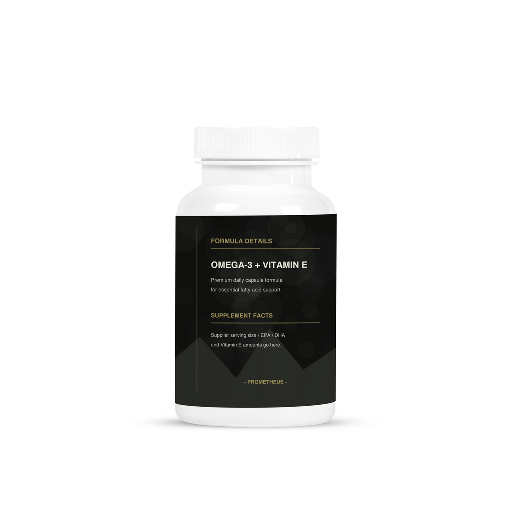 Omega-3 + Vitamin E – 90 Capsules