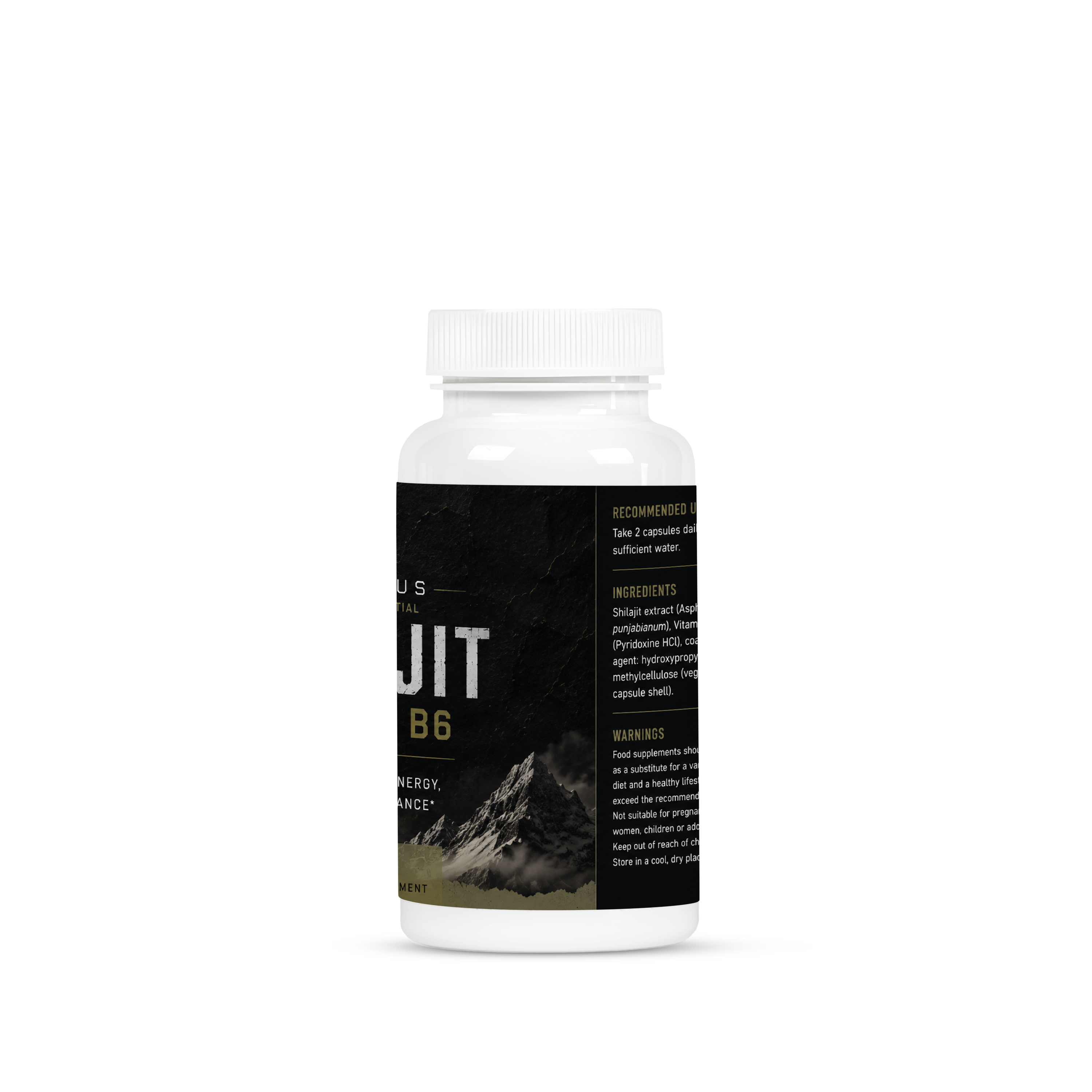 Shilajit + Vitamin B6 - 60 Capsules