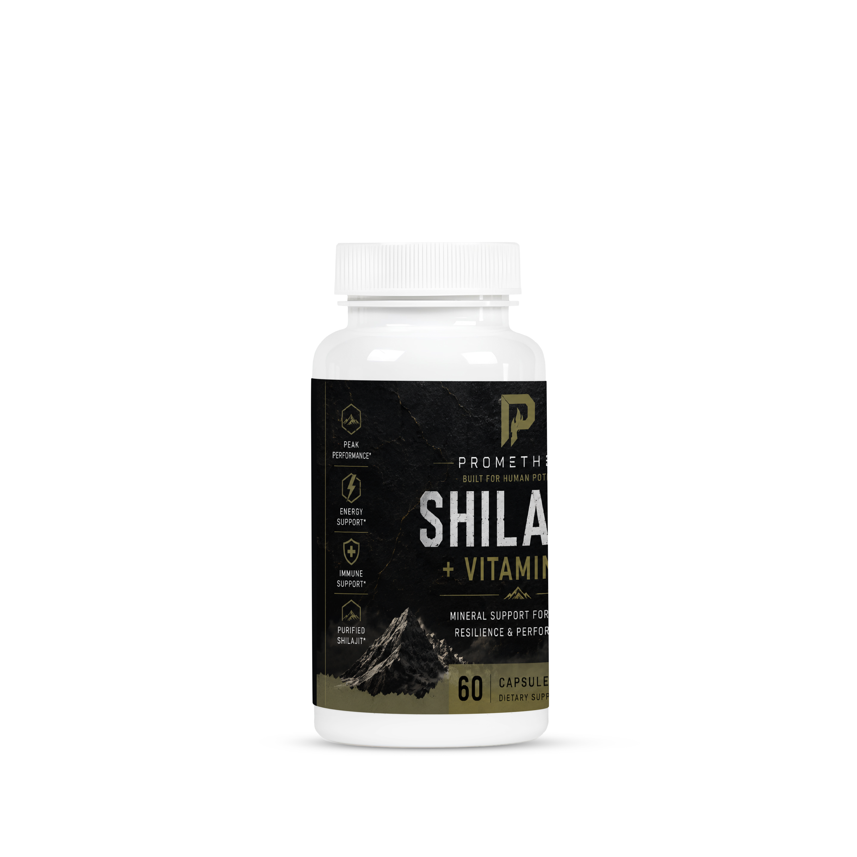 Shilajit + Vitamin B6 - 60 Capsules