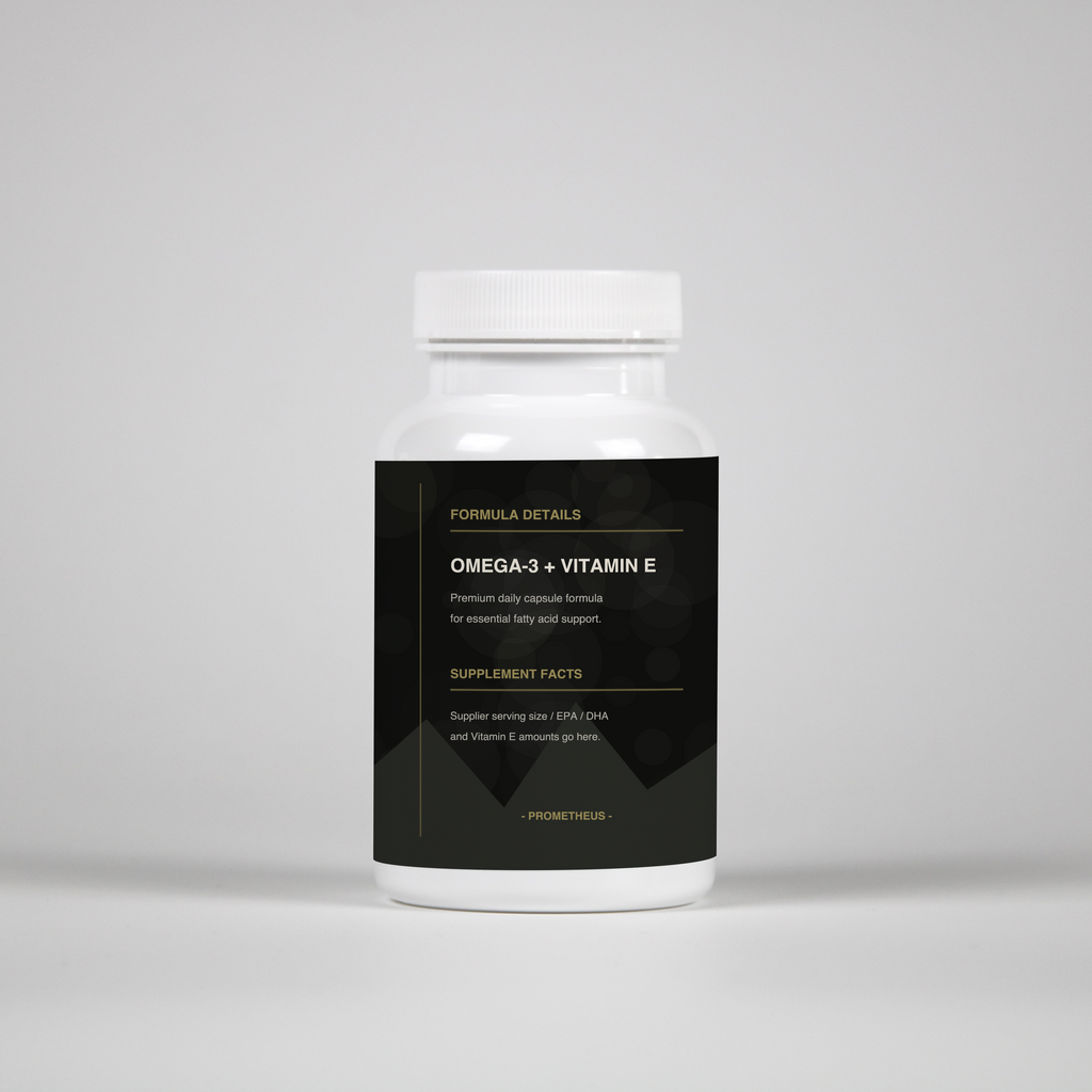 Omega-3 + Vitamin E – 90 Capsules