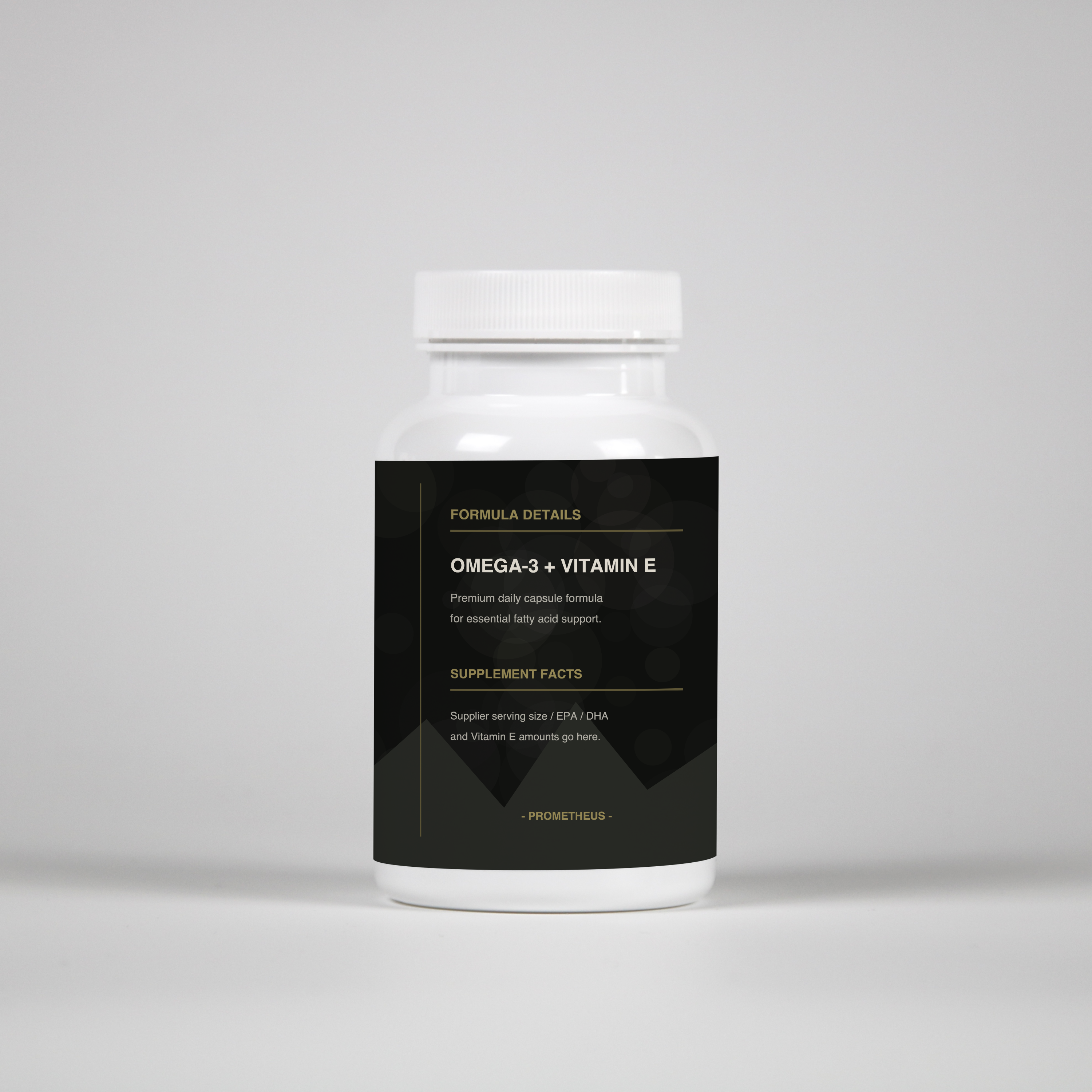 Omega-3 + Vitamin E – 90 Capsules