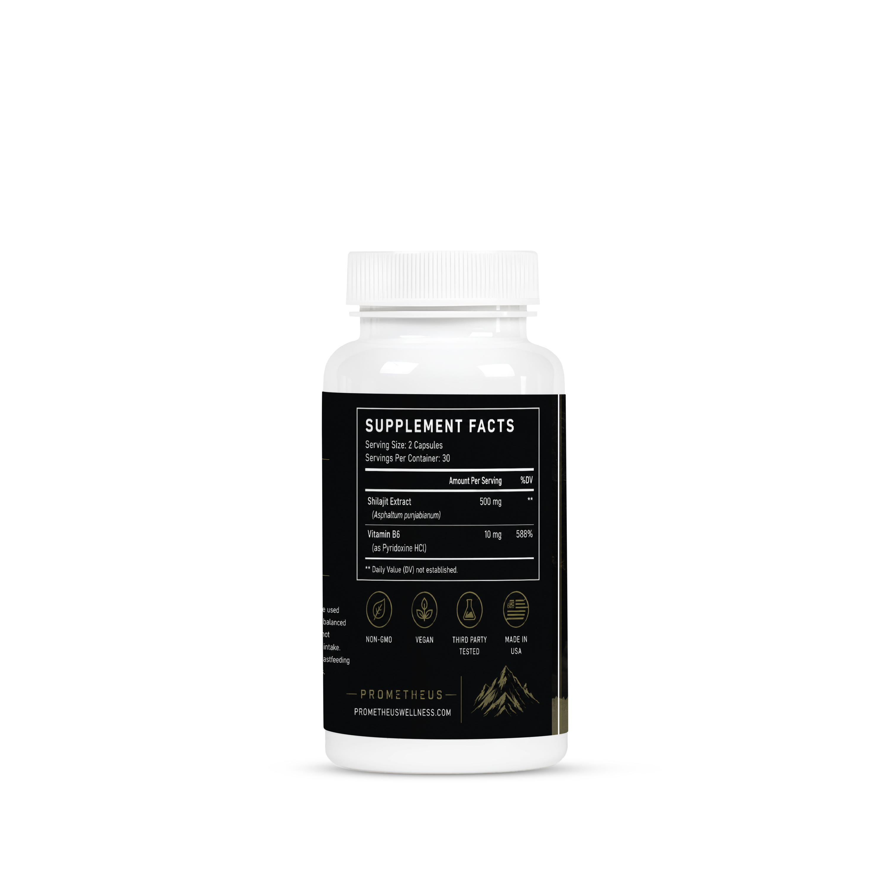 Shilajit + Vitamin B6 - 60 Capsules