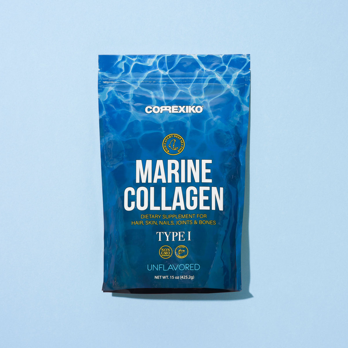 Collagen peptides supplement product