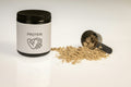 Performance stack protein powder jar and scoop